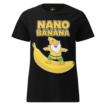 T-shirt morbida basic da donna Nano Banana