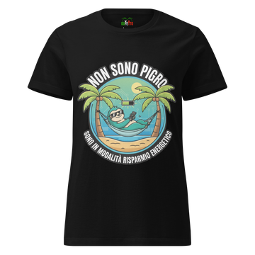 T-shirt morbida basic da donna Risparmio Energetico