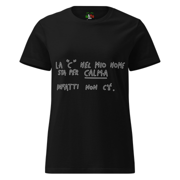T-shirt morbida basic da donna Calma