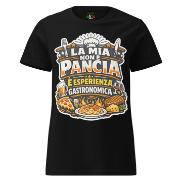 T-shirt morbida basic da donna Pancia