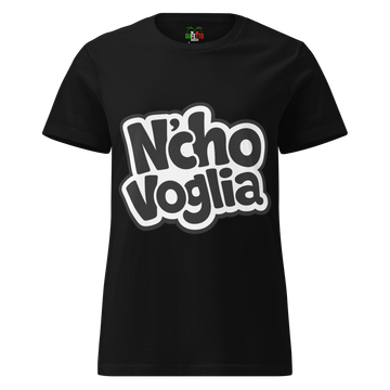T-shirt morbida basic da donna Nc'ho Voglia