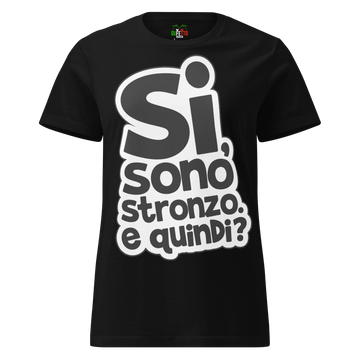T-shirt morbida basic da donna Stron*o