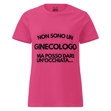 T-shirt morbida basic da donna Ginecologo
