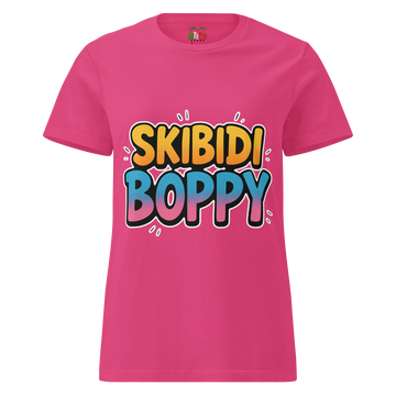 T-shirt morbida basic da donna SkibidiBoppy