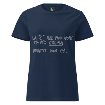 T-shirt morbida basic da donna Calma