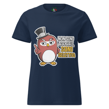 T-shirt morbida basic da donna Selettivo