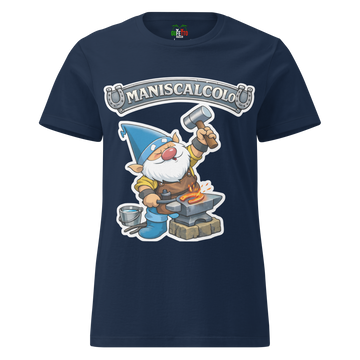 T-shirt morbida basic da donna Maniscalcolo