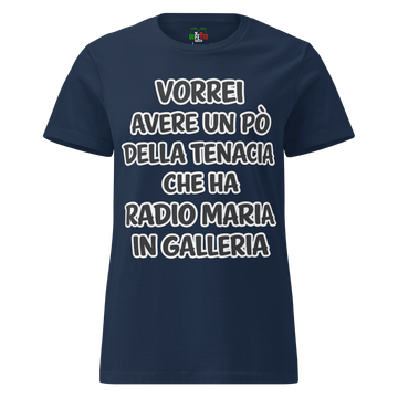 T-shirt morbida basic da donna Tenacia
