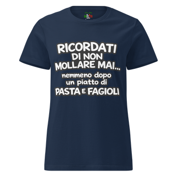 T-shirt morbida basic da donna Pasta e Fagioli