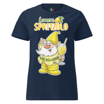 T-shirt morbida basic da donna Lemon Spritzolo