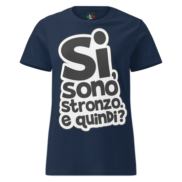 T-shirt morbida basic da donna Stron*o