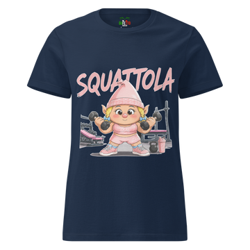T-shirt morbida basic da donna Squattola
