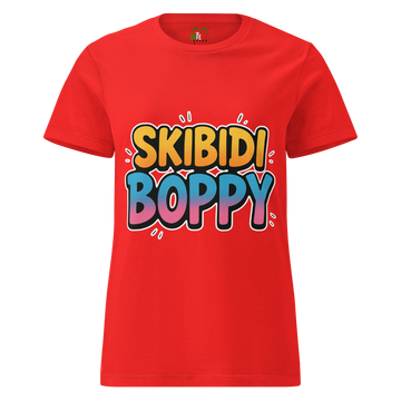 T-shirt morbida basic da donna SkibidiBoppy