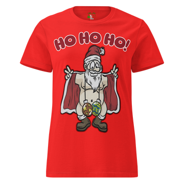 T-shirt morbida basic da donna Ho Ho Ho!