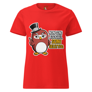 T-shirt morbida basic da donna Selettivo