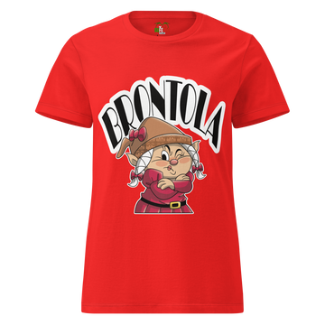 T-shirt morbida basic da donna Brontola