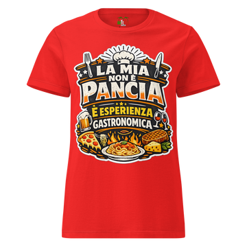 T-shirt morbida basic da donna Pancia