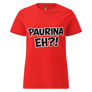 T-shirt morbida basic da donna Paurina Eh?!
