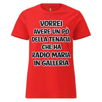 T-shirt morbida basic da donna Tenacia