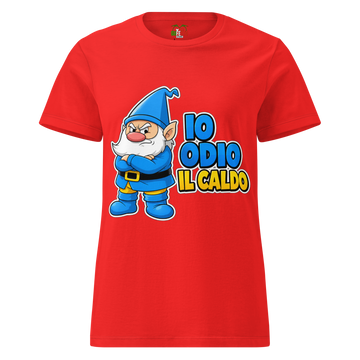 T-shirt morbida basic da donna Io Odio