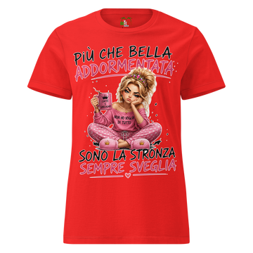 T-shirt morbida basic da donna Sempre Sveglia