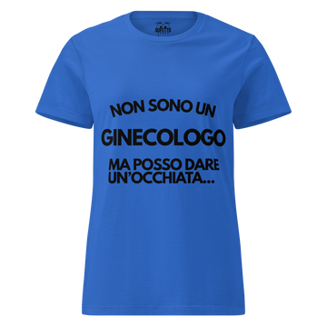 T-shirt morbida basic da donna Ginecologo