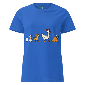 T-shirt morbida basic da donna Pollo