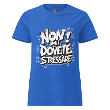 T-shirt morbida basic da donna Stressare