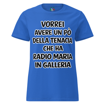 T-shirt morbida basic da donna Tenacia