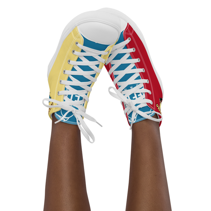 Sneakers alte in tela da donna PROSECCOLO NEW - Gufetto Brand 