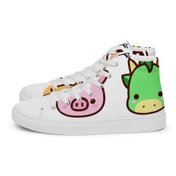 Sneakers alte in tela da donna EMOJI