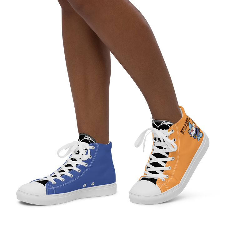 Sneakers alte in tela da donna SPRITZOLO - Gufetto Brand 