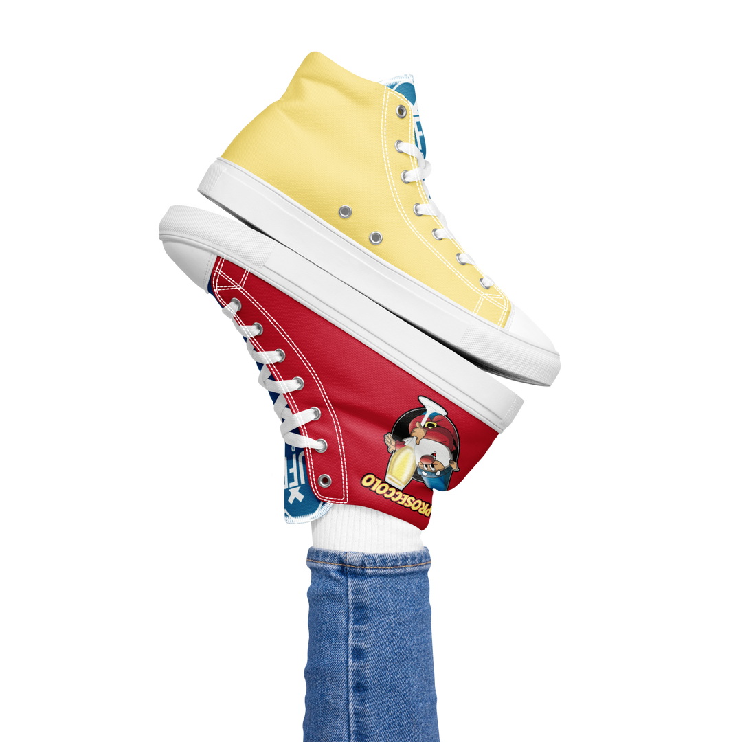 Sneakers alte in tela da donna PROSECCOLO NEW - Gufetto Brand 