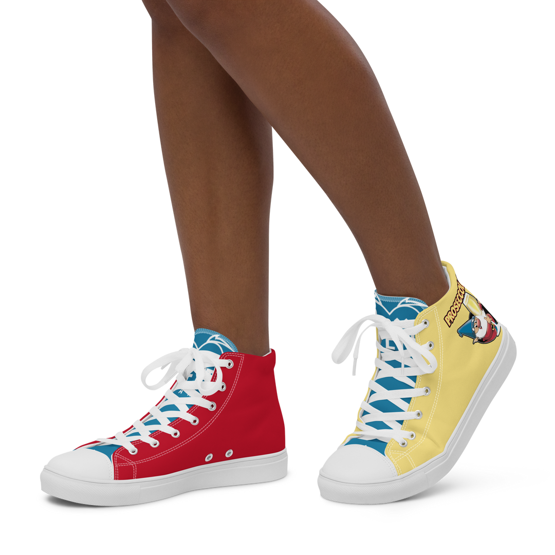 Sneakers alte in tela da donna PROSECCOLO NEW - Gufetto Brand 