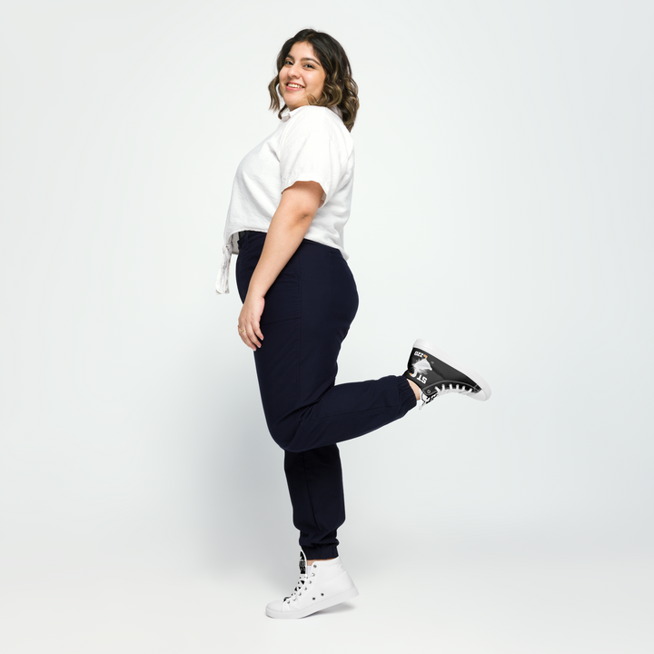 Sneakers alte in tela da donna OCA ST ZZO - Gufetto Brand 