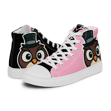 Sneakers alte in tela da donna Gufetto Face 2025