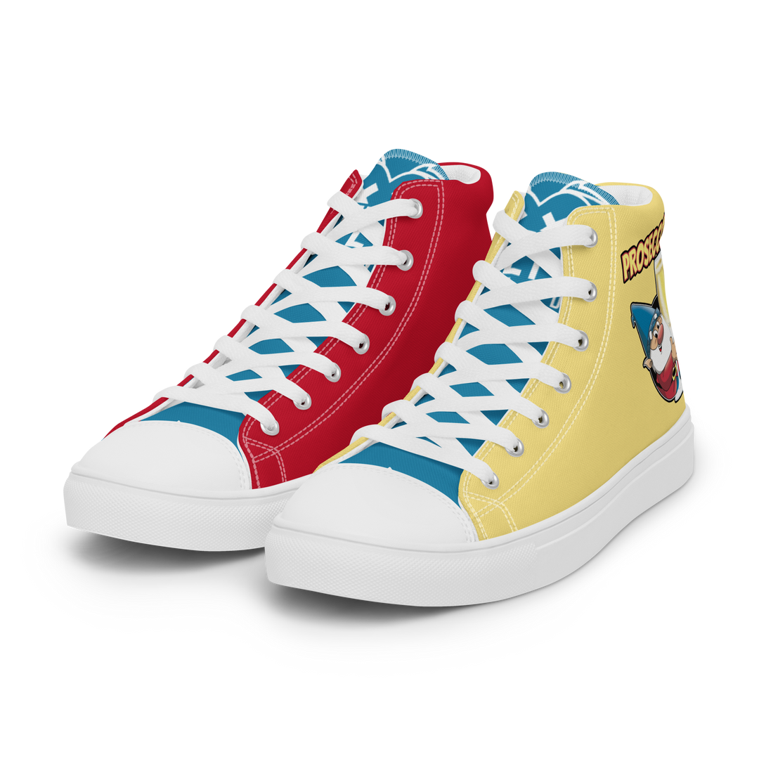 Sneakers alte in tela da donna PROSECCOLO NEW - Gufetto Brand 