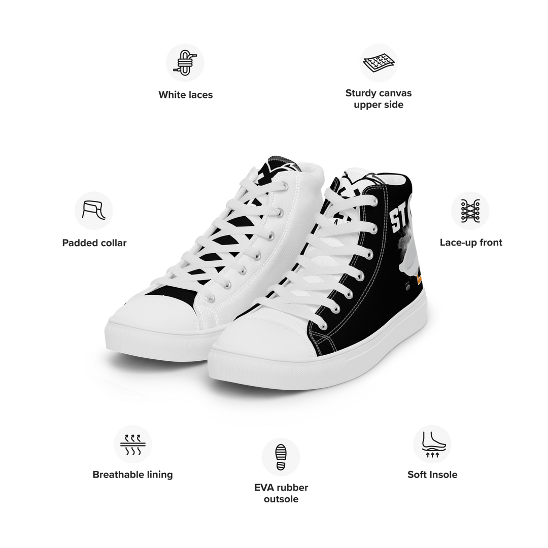 Sneakers alte in tela da donna OCA ST ZZO - Gufetto Brand 