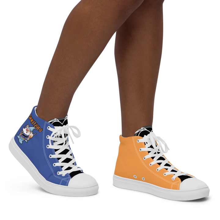 Sneakers alte in tela da donna SPRITZOLO - Gufetto Brand 