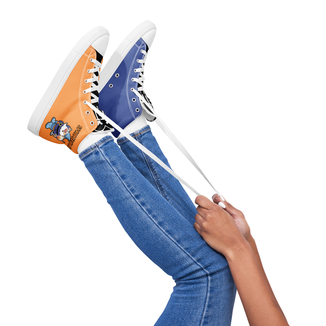 Sneakers alte in tela da donna SPRITZOLO - Gufetto Brand 