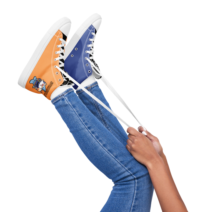 Sneakers alte in tela da donna SPRITZOLO - Gufetto Brand 