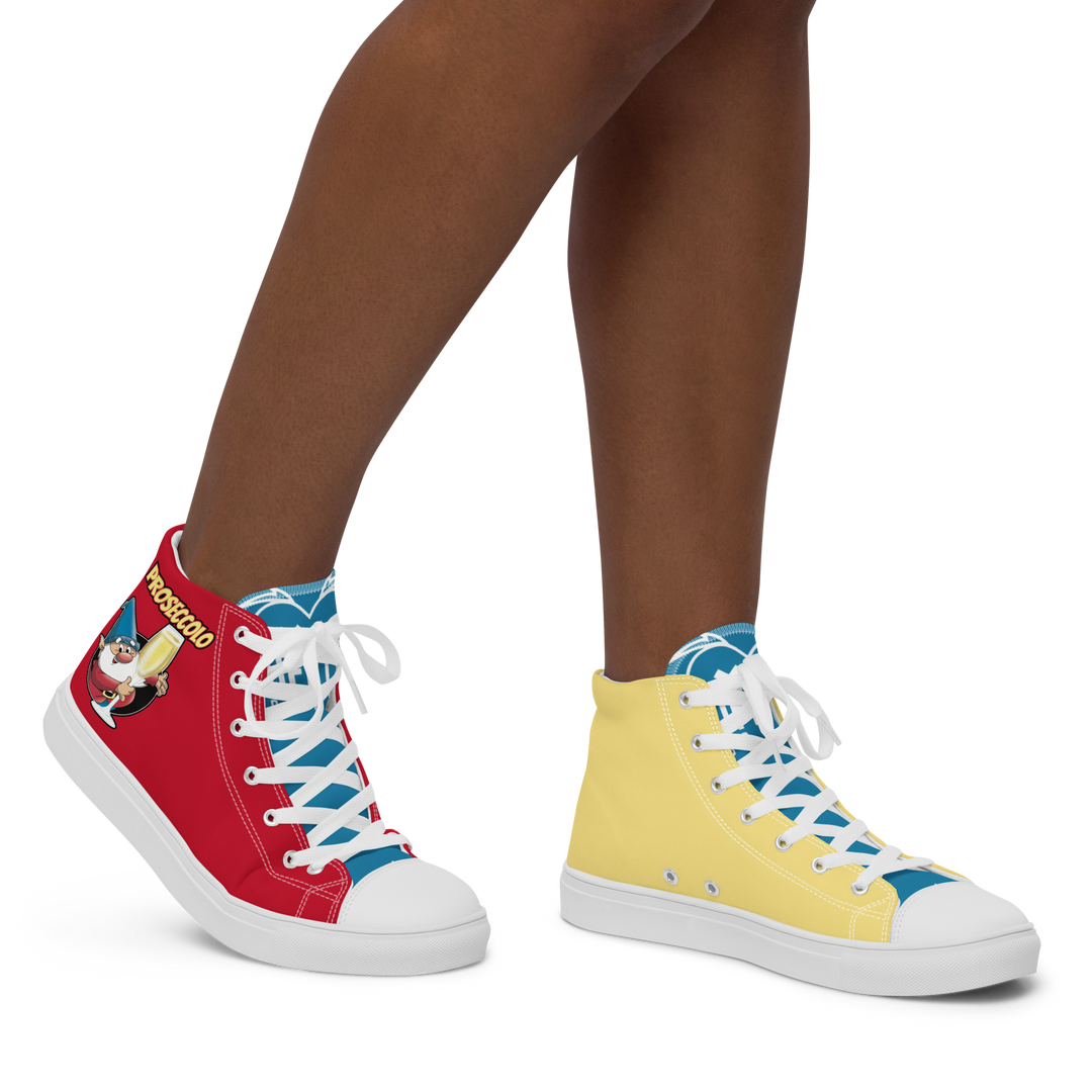 Sneakers alte in tela da donna PROSECCOLO NEW - Gufetto Brand 