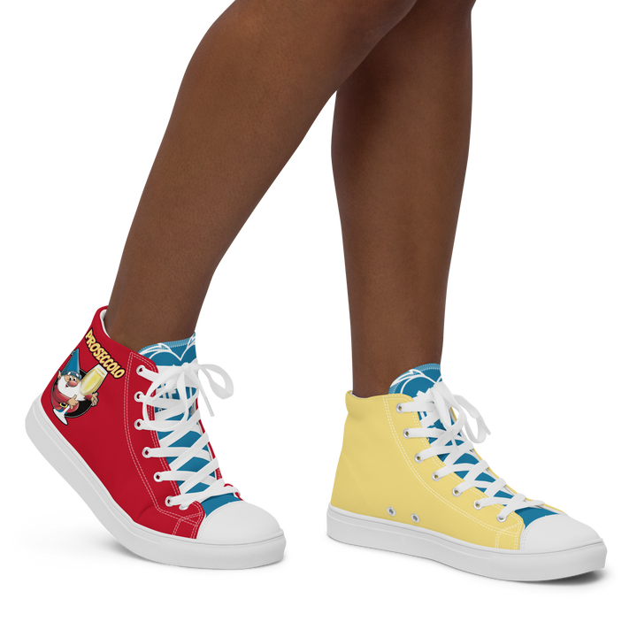 Sneakers alte in tela da donna PROSECCOLO NEW - Gufetto Brand 