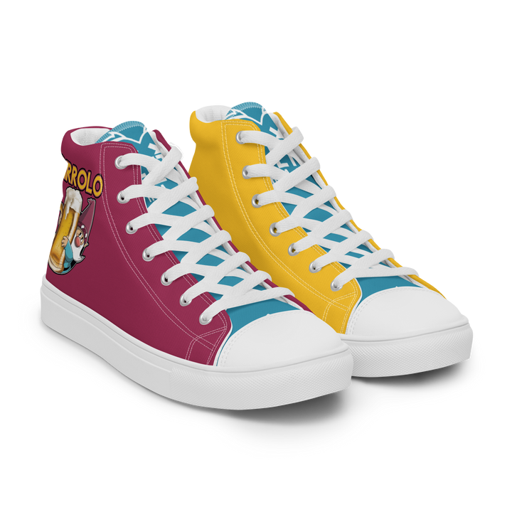 Sneakers alte in tela da donna BIRROLO NEW - Gufetto Brand 