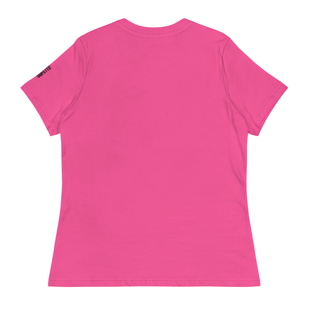 T-shirt relaxed fit donna GUFETTO OCCHI - Gufetto Brand 