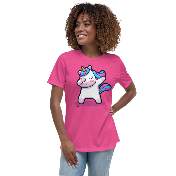T-shirt fit donna Unicorn Dance - Gufetto Brand 