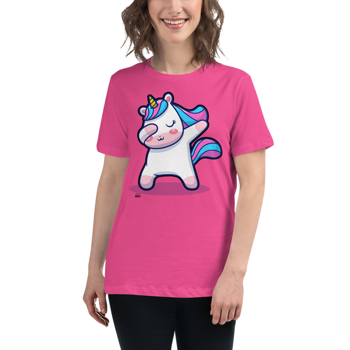 T-shirt fit donna Unicorn Dance - Gufetto Brand 