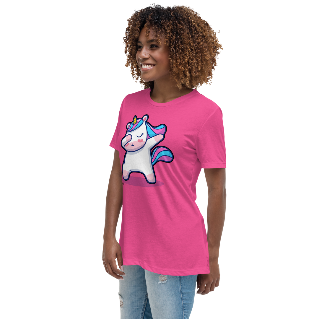 T-shirt fit donna Unicorn Dance - Gufetto Brand 