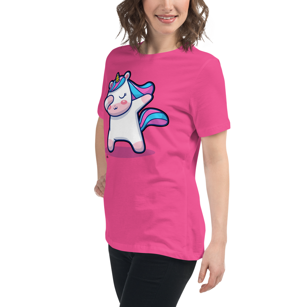 T-shirt fit donna Unicorn Dance - Gufetto Brand 