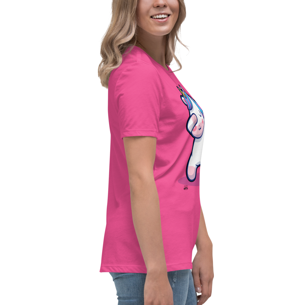 T-shirt fit donna Unicorn Dance - Gufetto Brand 
